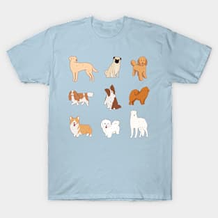 dogs pack illustration T-Shirt